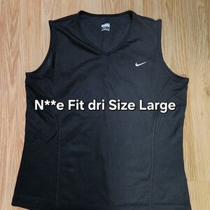 Nike Women's Black Tank Top